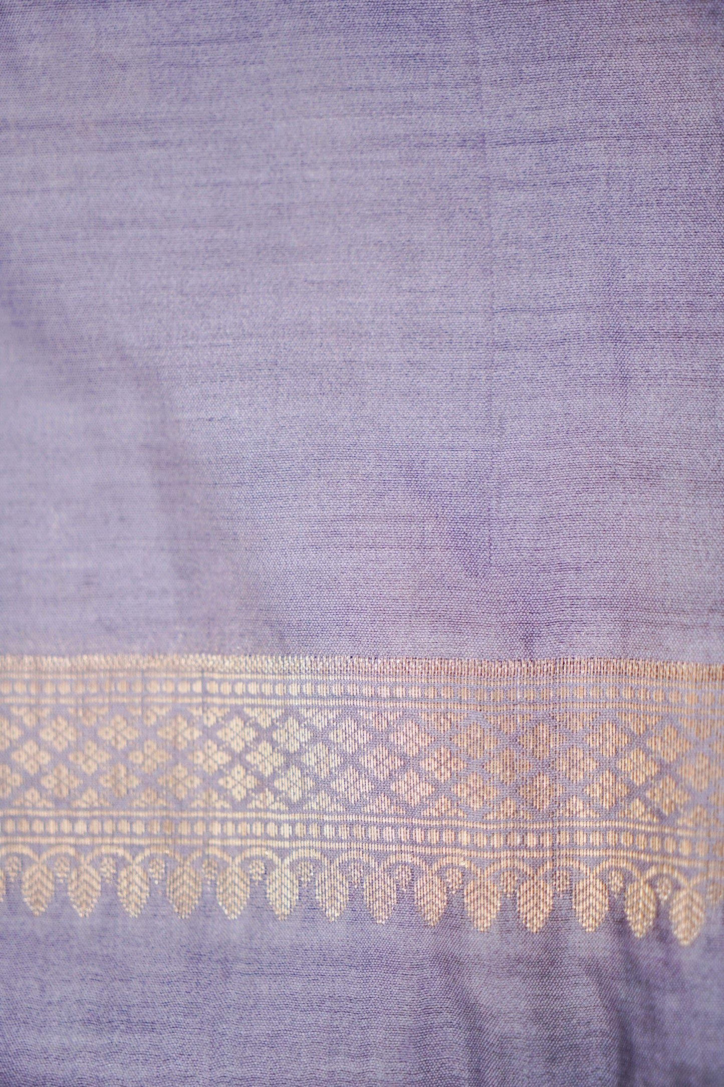Pure Chinya Katan Silk Saree with Jaal Weaving