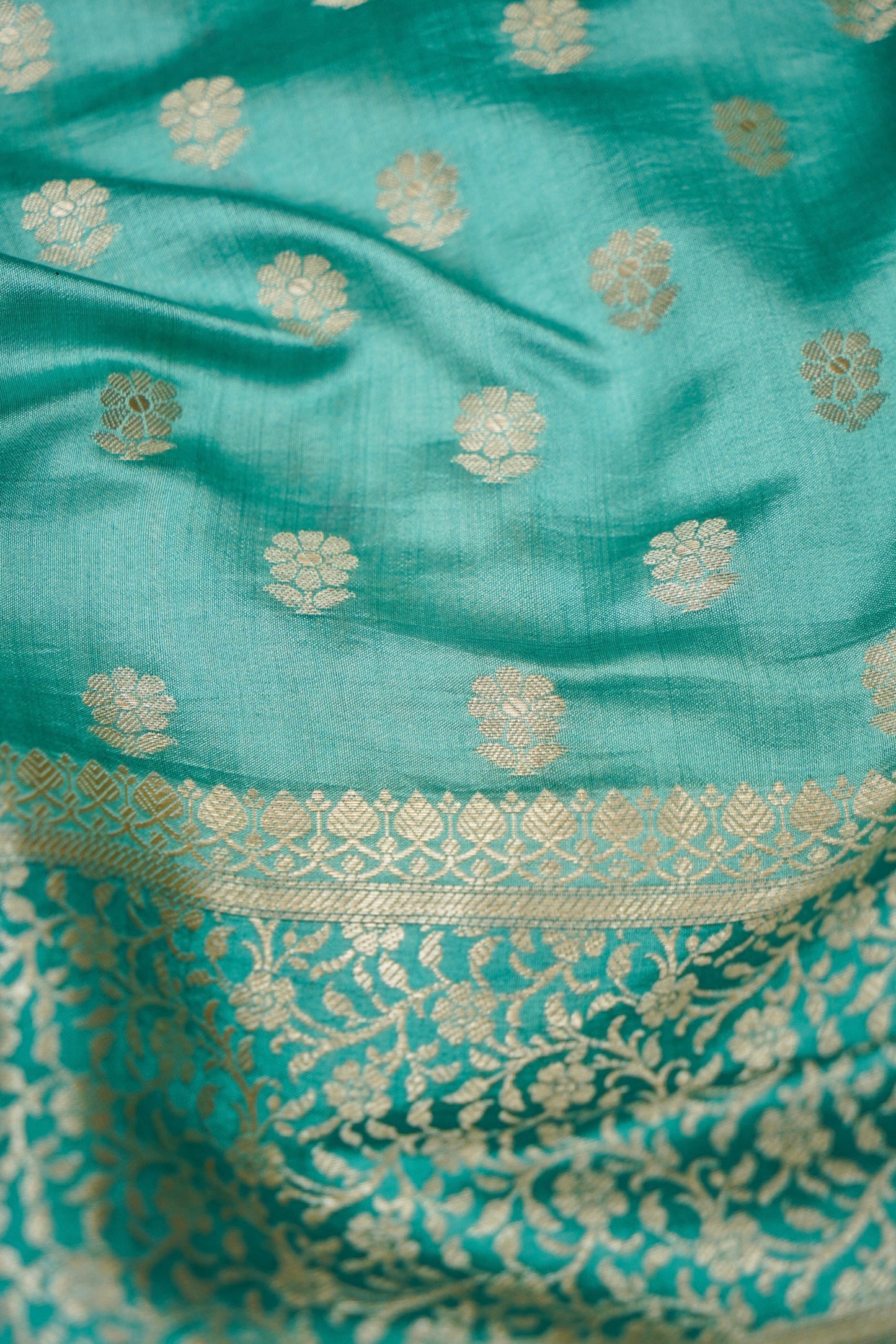 Pure Chinya Silk Saree with Minakari Weaving