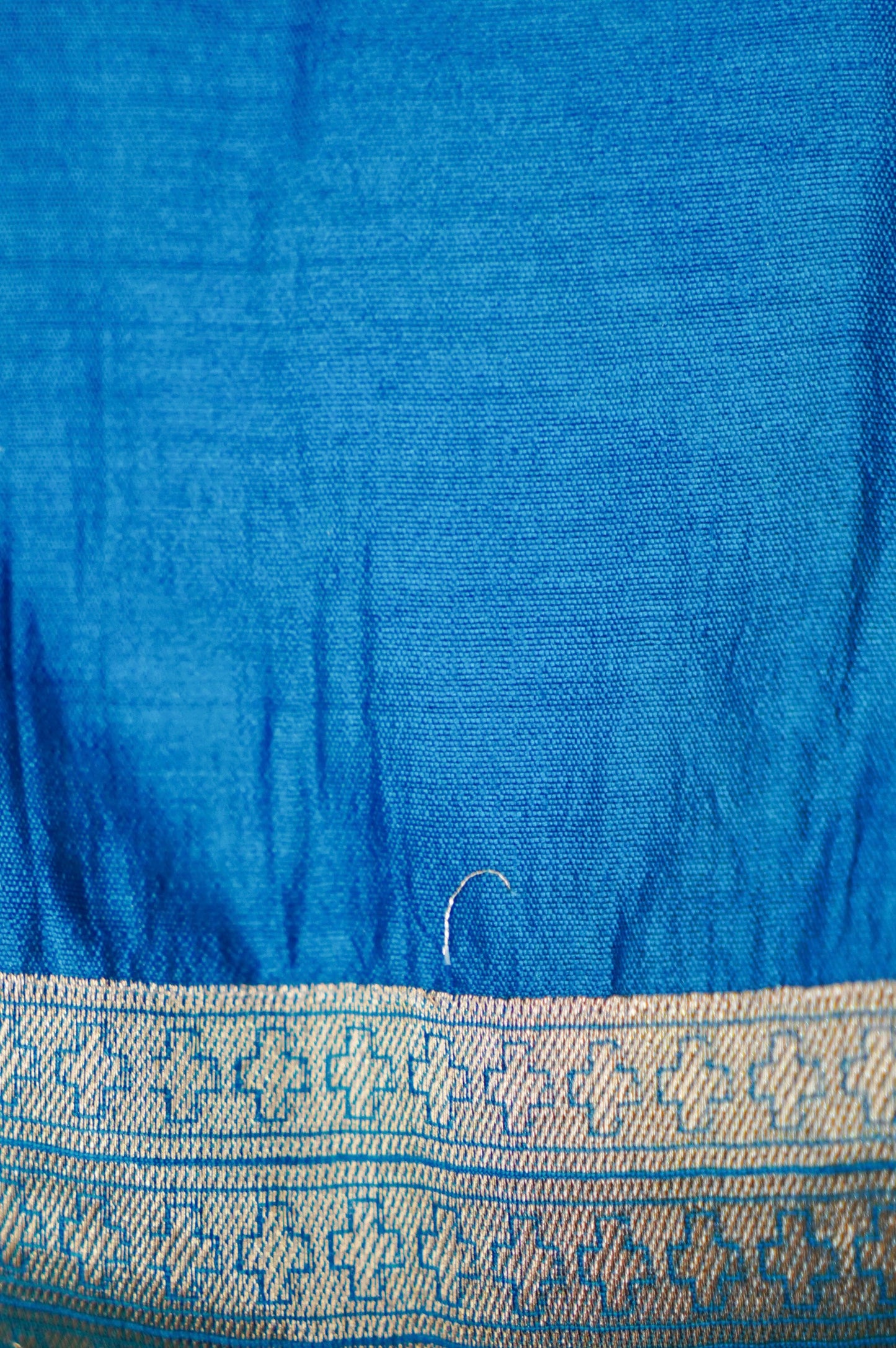 Pure Chinya Katan Silk Saree with Jaal Weaving