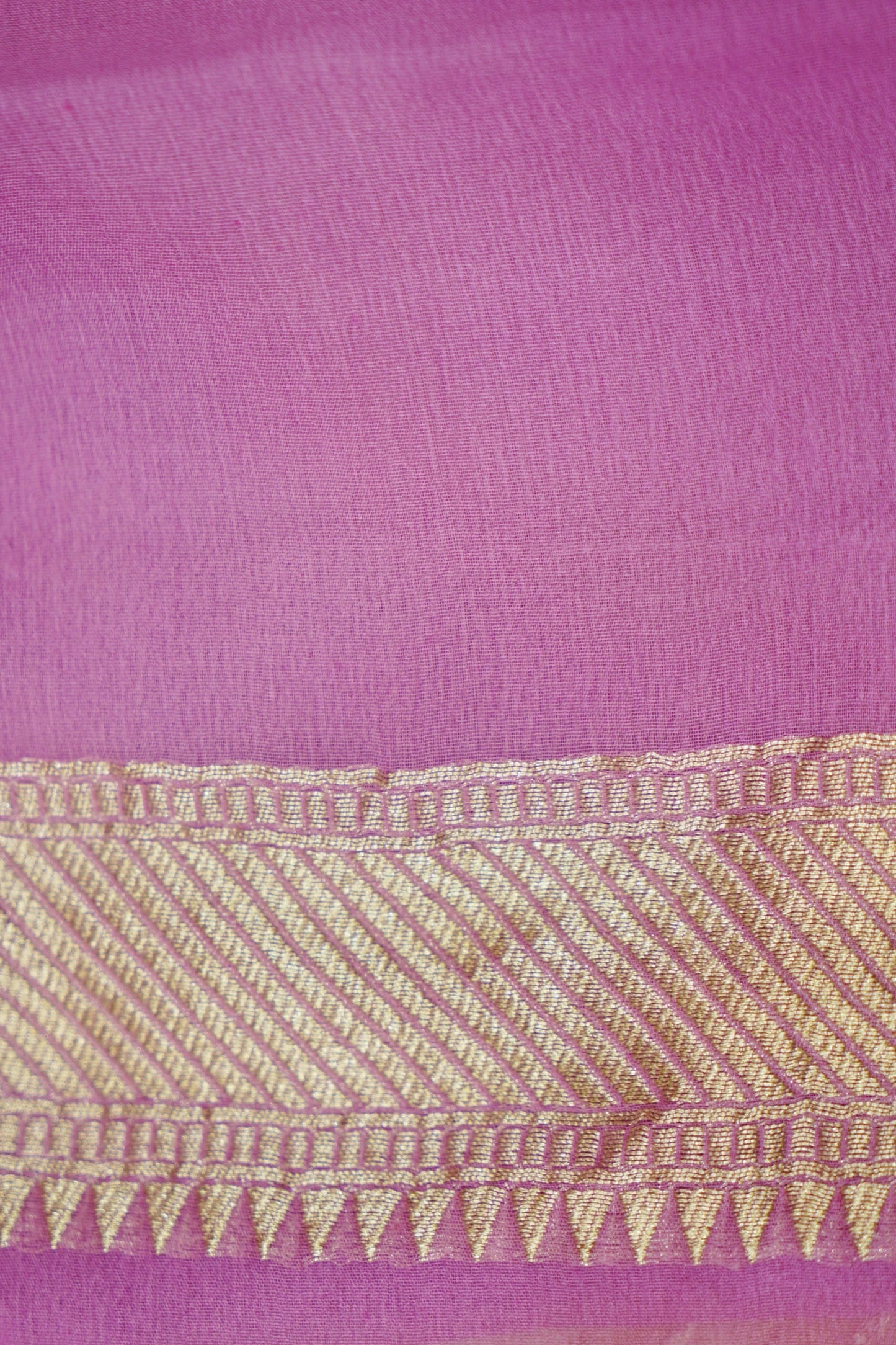 Pure Banarasi Khaddi Georgette Saree with Rangkat Design