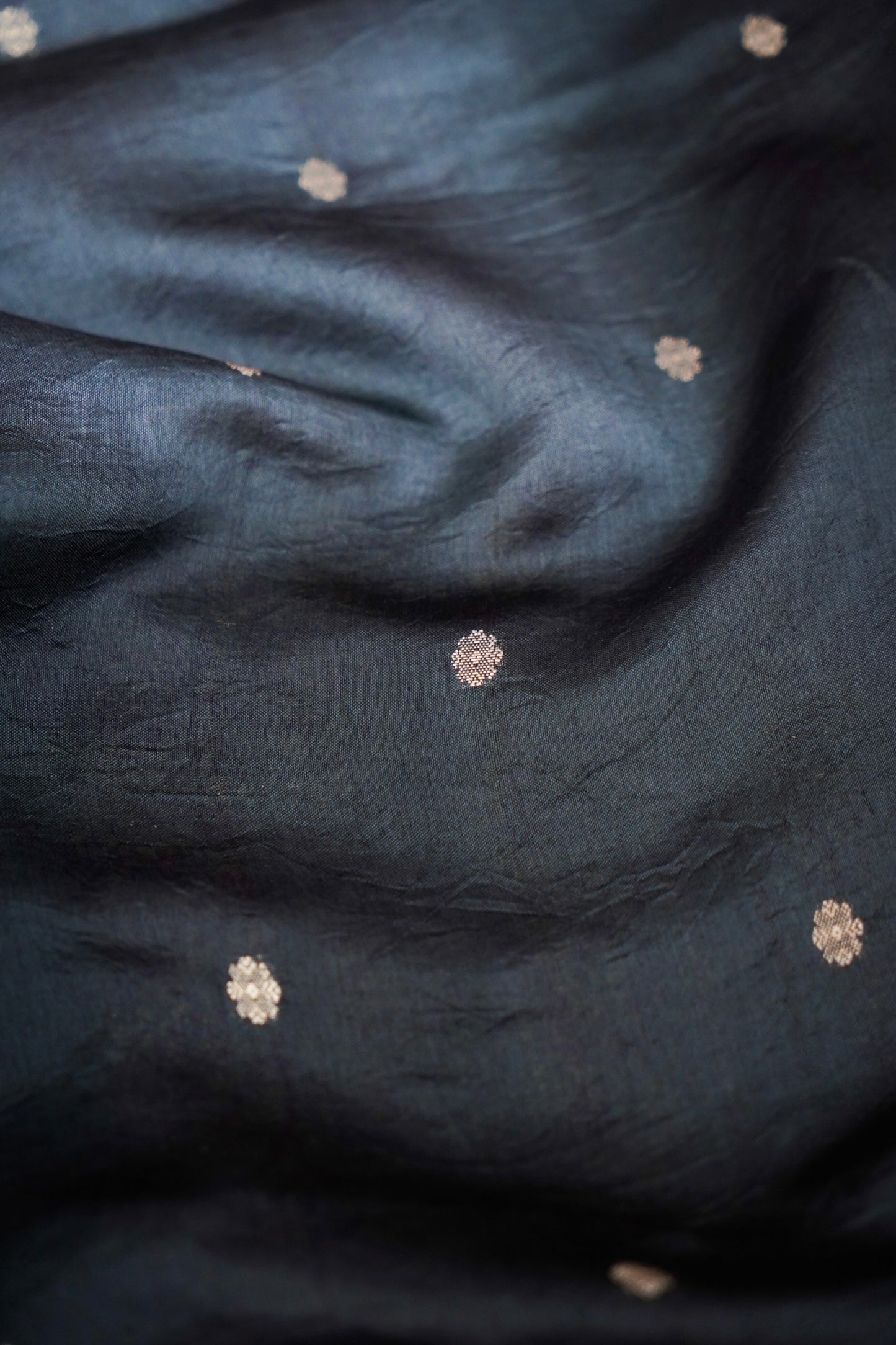 Pure Mango Katan Silk Saree with Jamewar Banarasi Border