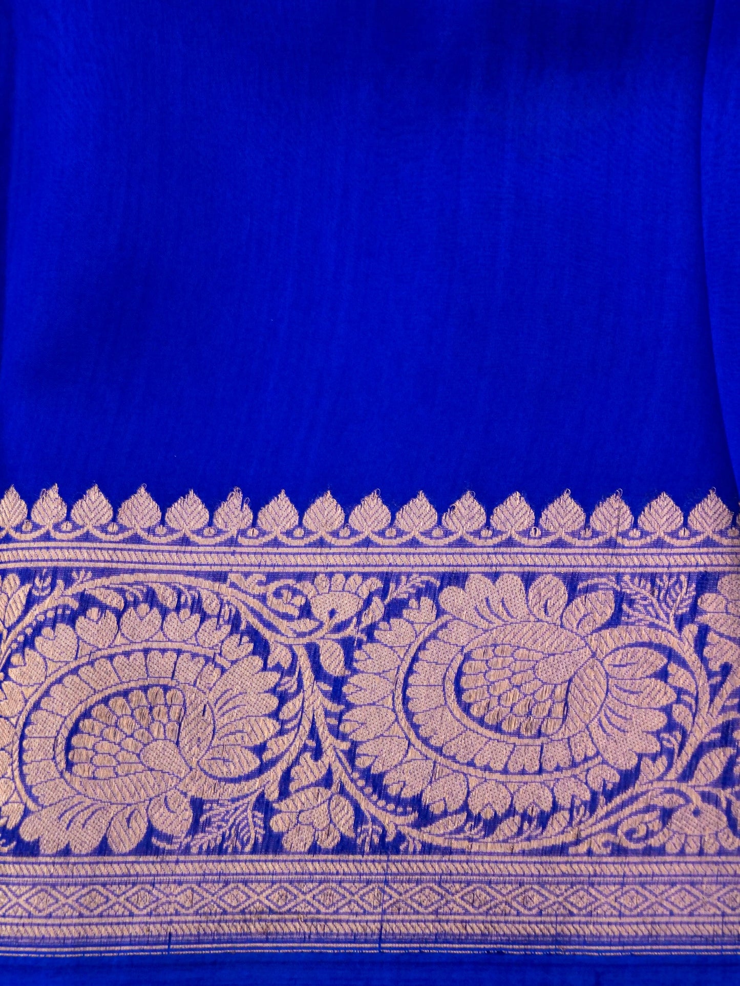 Banarasi Kora Organza Saree with Kadhwa Buti in Ombre Shade