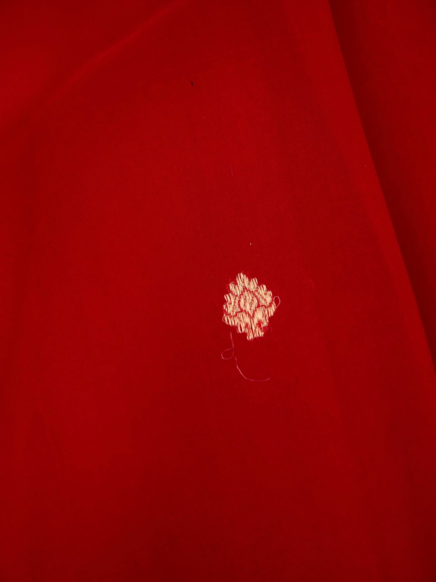 Handloom Banarasi Pure Kora Organza Saree with Kadhwa Buti