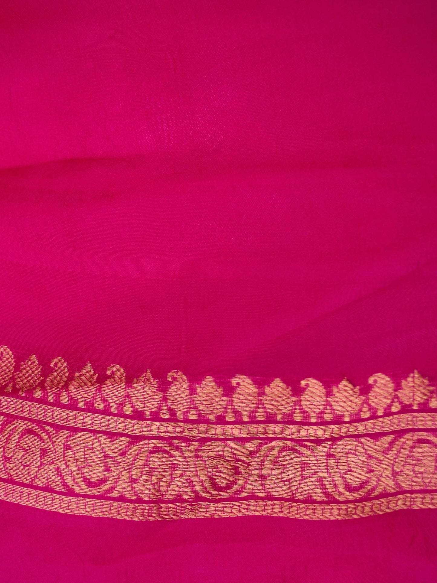 Handloom Banarasi Pure Kora Organza Saree with Kadhwa Buti Weaving