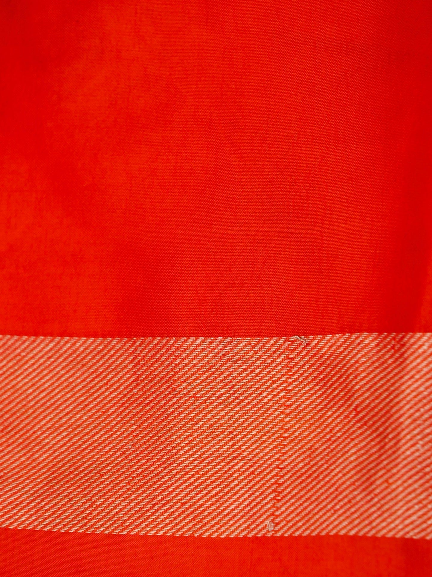 Pure Red Banarasi R Mango Katan Silk Saree