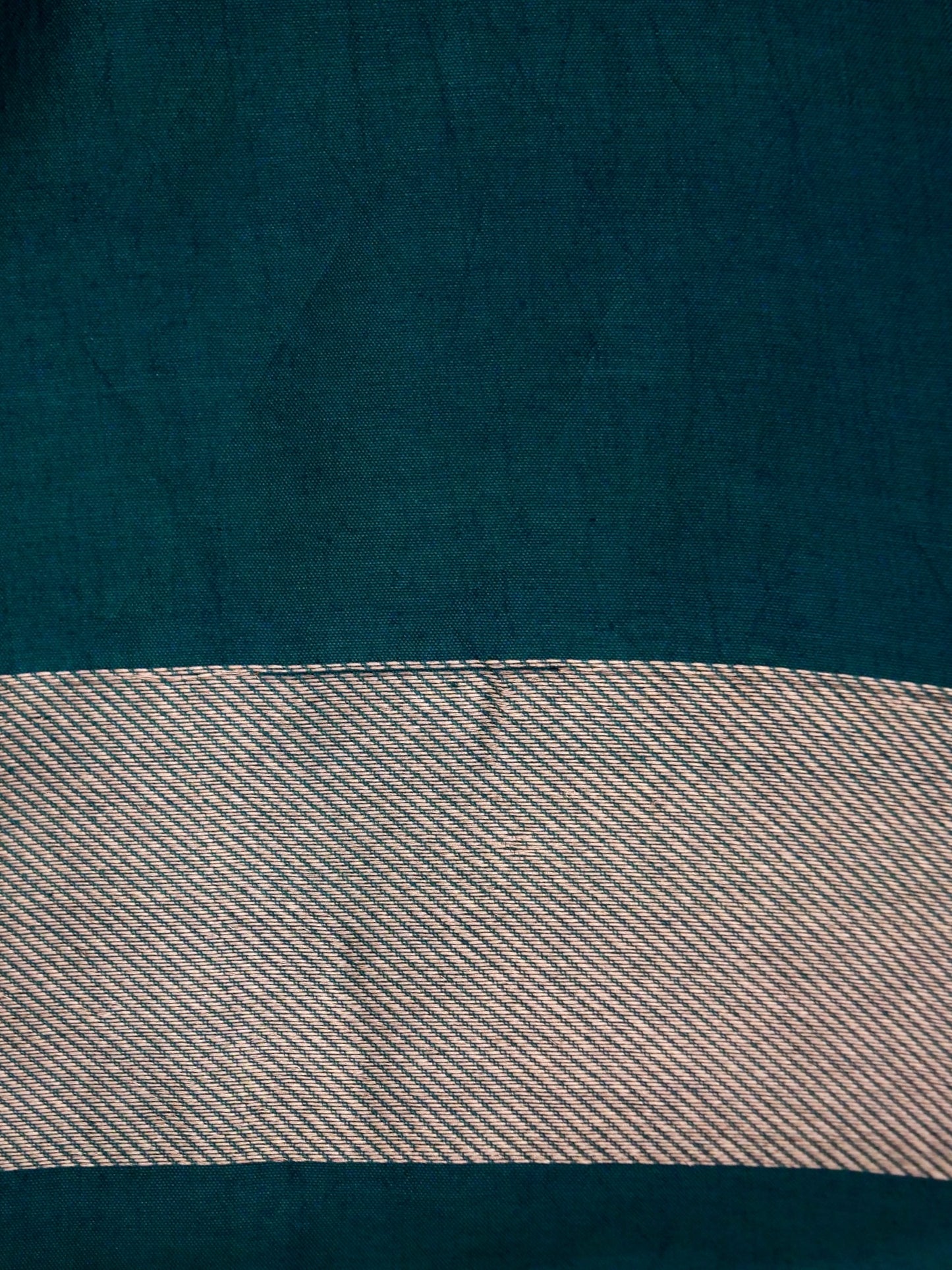 Pure Banarasi Mango Katan Silk Saree with Full Kadhwa Buti