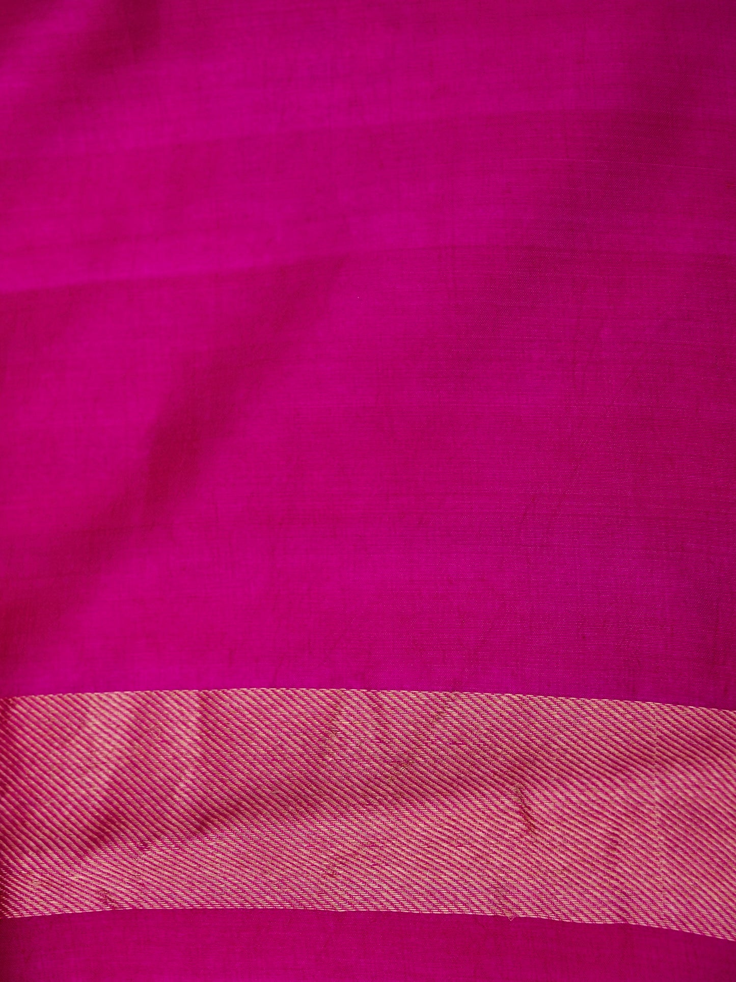 Pure Pink Banarasi R Mango Katan Silk Saree in Full Kadhwa Buti Work