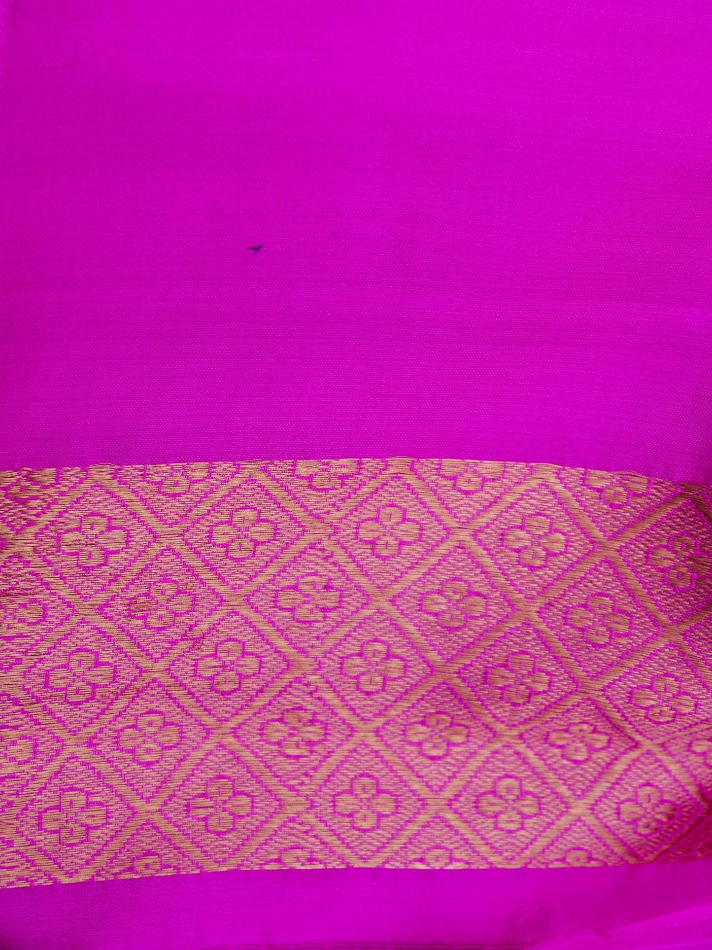 Pure Pink Banarasi Mango Katan Silk Saree in Kadhwa Buti