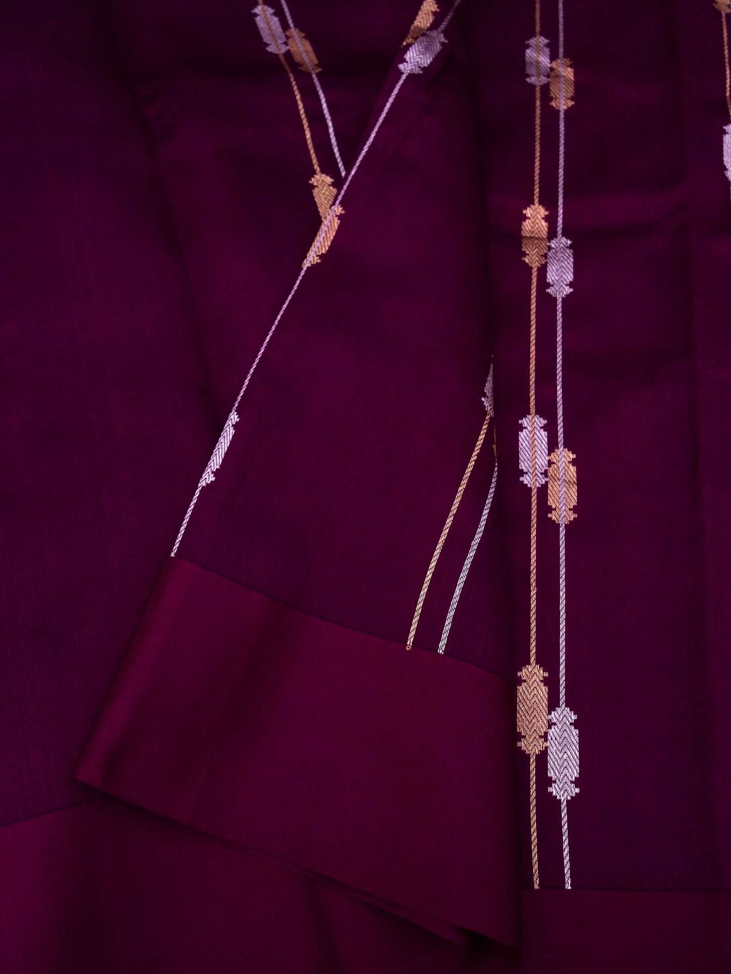 Pure Banarasi R Mango Katan Silk Saree with Full Kadhwa Buti