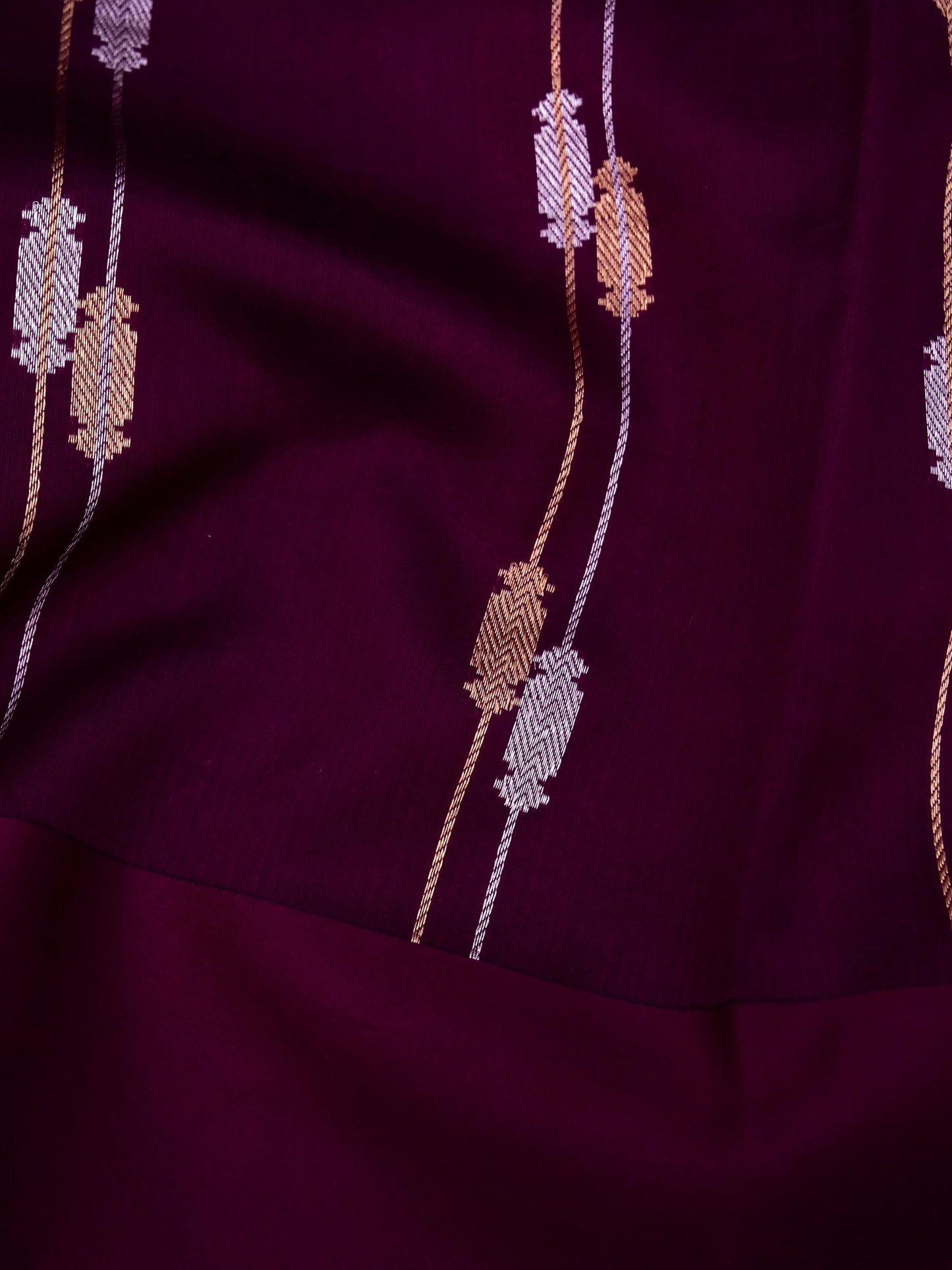 Pure Banarasi R Mango Katan Silk Saree with Full Kadhwa Buti