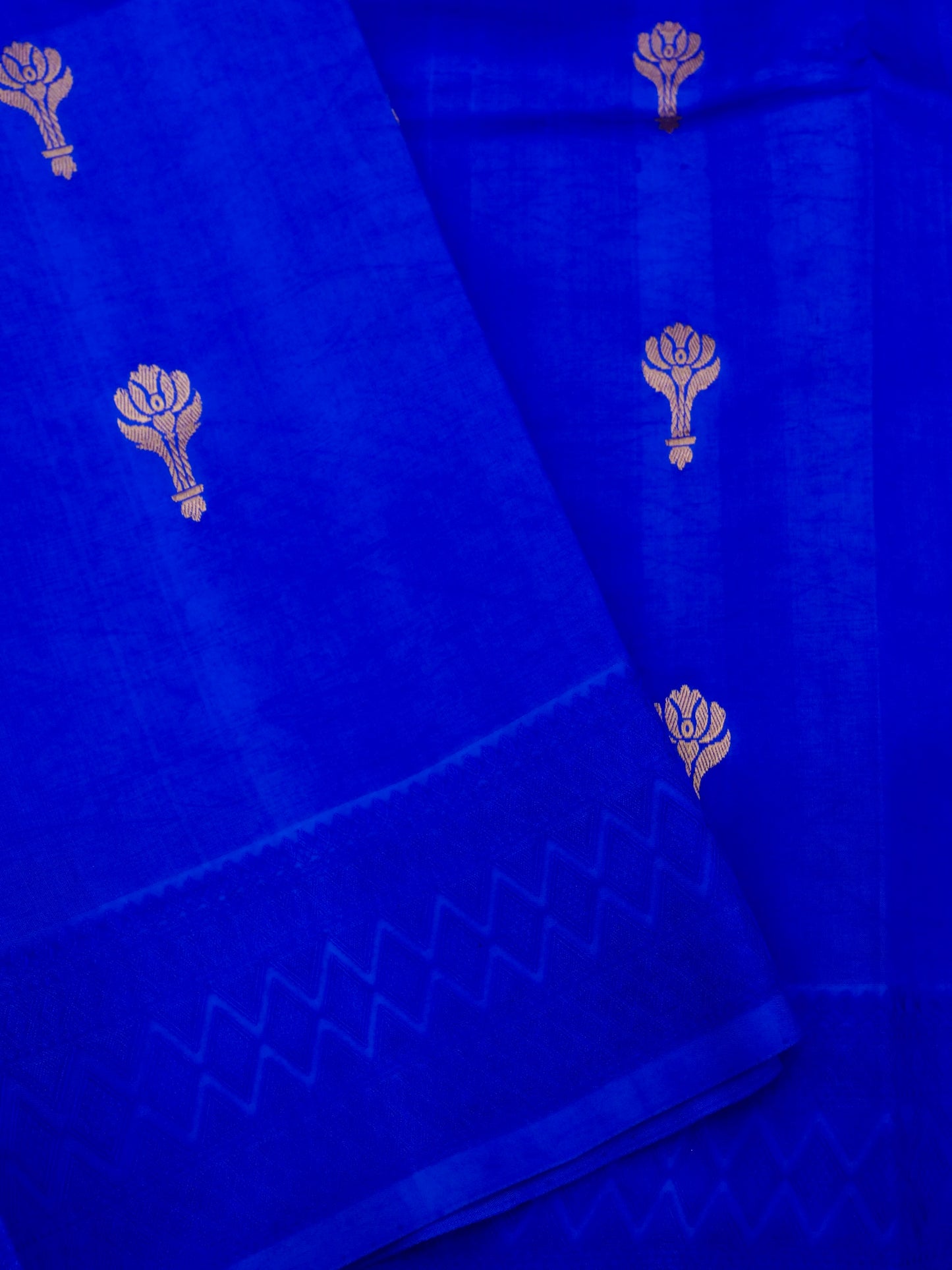 Pure Banarasi R Mango Katan Silk Saree with Full Kadhwa Buti