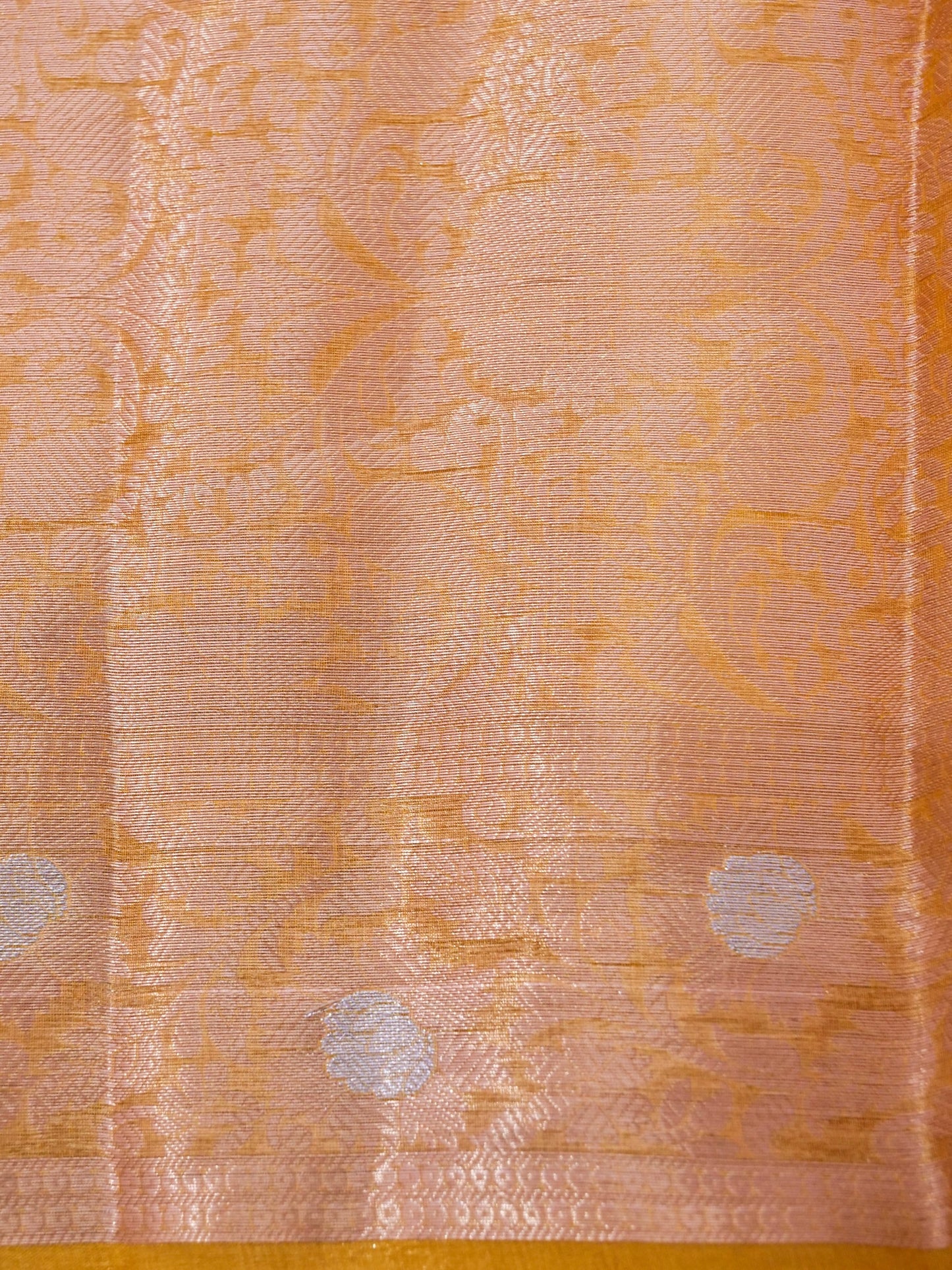 Banarasi Pure Tissue Silk Saree with Brocade Blouse