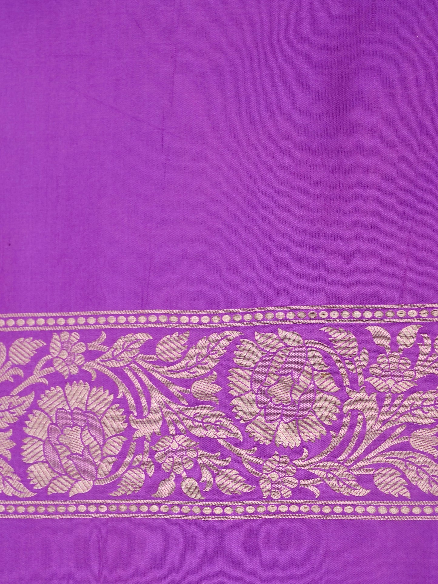 Banarasi Katan Silk Saree with Jangla Jaal and Cutwork Weave