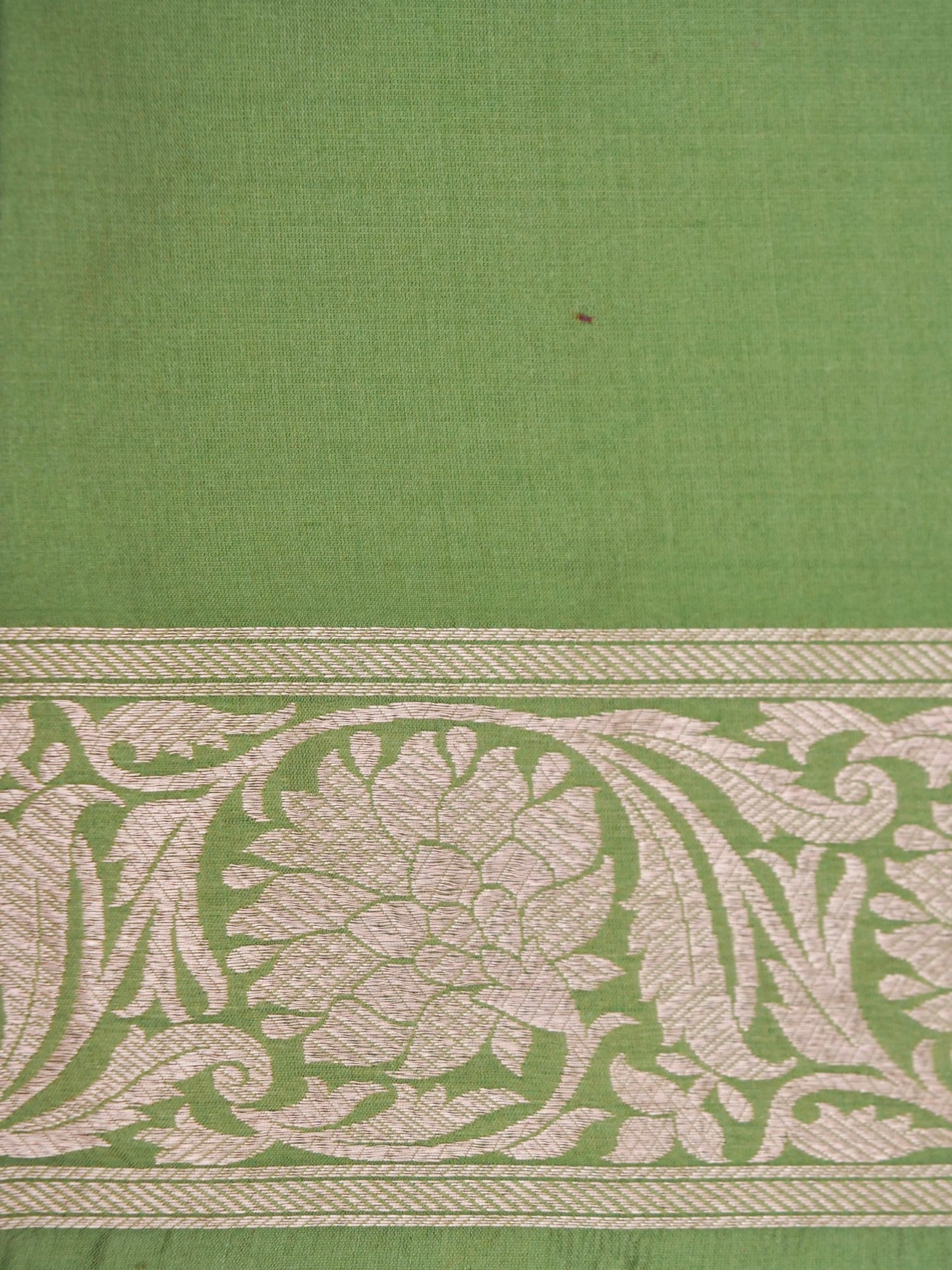 Banarasi Katan Silk Saree with Jangla Jaal and Cutwork Weave