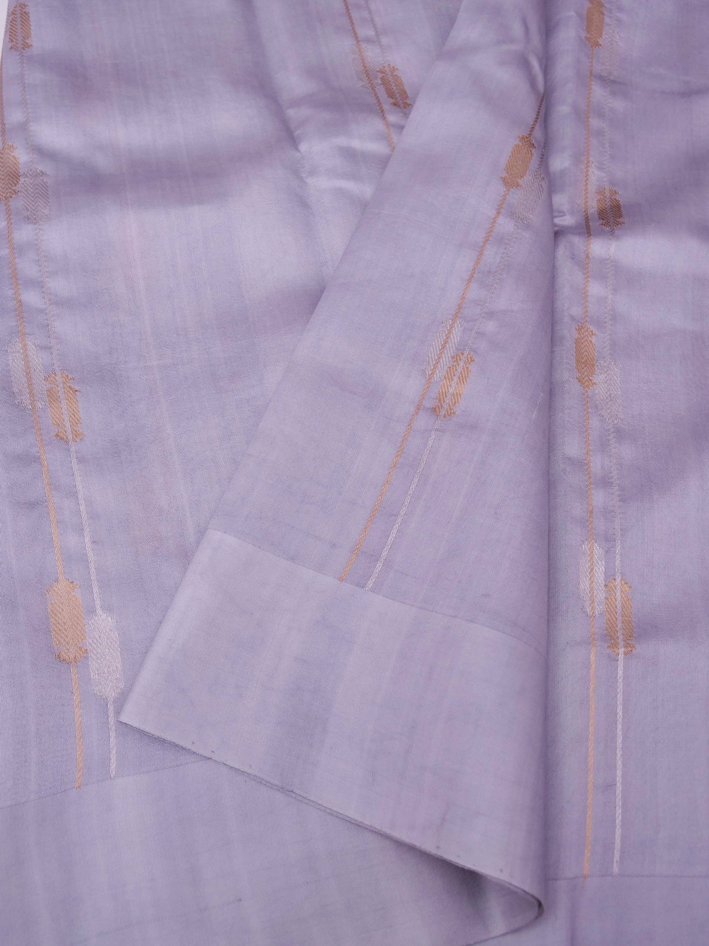 Pure Mango Katan Silk Banarasi Saree with Full Kadhwa Buti